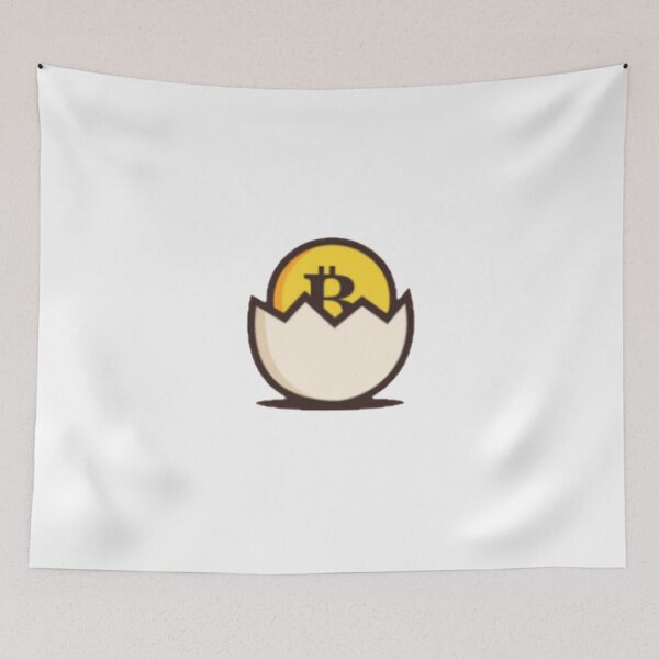 Item preview, Bitcoin Art: BTC Egg hatch designed and sold by Bouzdesigns.