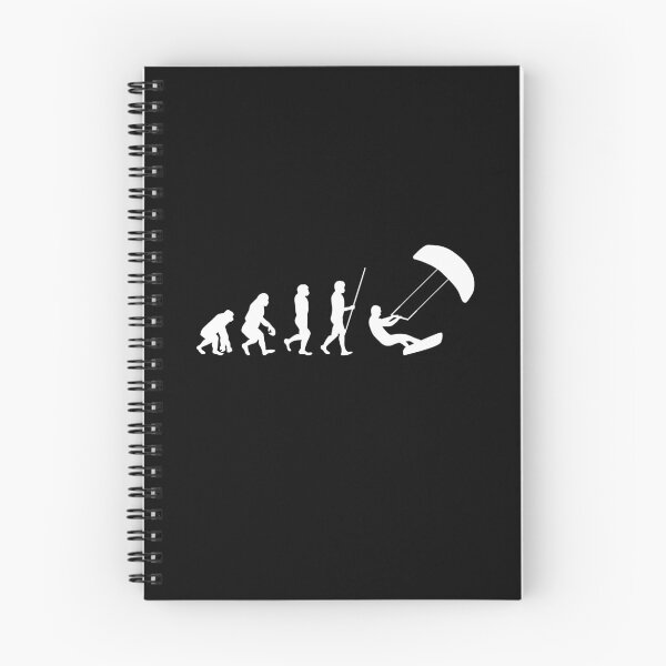 Item preview, Kitesurfing Human Evolution Funny Kitesurfer Joke designed and sold by Scratches Tees.