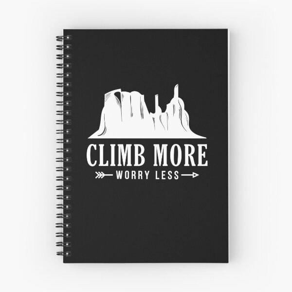 Item preview, Climb More Worry Less Funny Canyoning Lover Saying designed and sold by Scratches Tees.