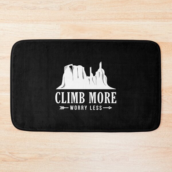 Item preview, Climb More Worry Less Funny Canyoning Lover Saying designed and sold by Scratches Tees.