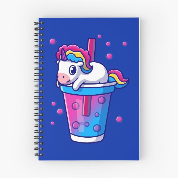 Item preview, Boba Tea Bubble Tea Cute Kawaii Unicorn Bisexual Pride Gift product designed and sold by No Limits T-Shirts.