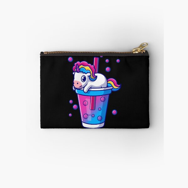 Item preview, Boba Tea Bubble Tea Cute Kawaii Unicorn Bisexual Pride Gift product designed and sold by No Limits T-Shirts.