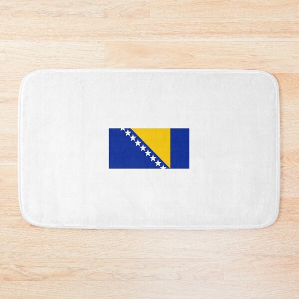 Item preview, Bosnia and Herzegovina Flag designed and sold by simpledesigners.