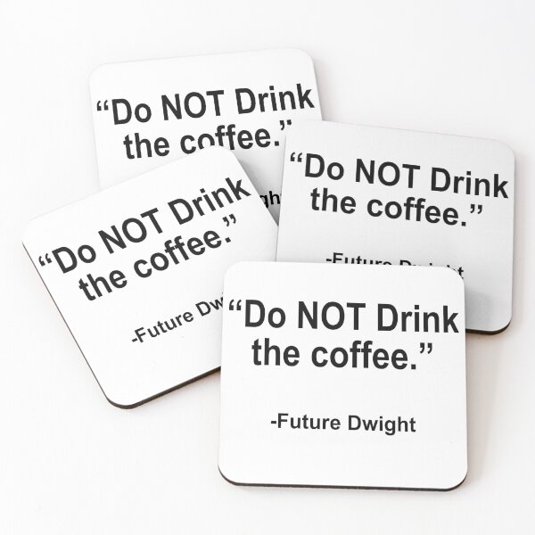 Item preview, Do Not Drink The Coffee Future Night designed and sold by CarlMyles.