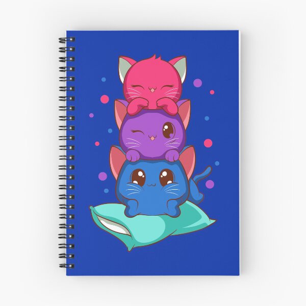Item preview, Bisexual Flag Color Kittens Funny Pride Gift product designed and sold by No Limits T-Shirts.