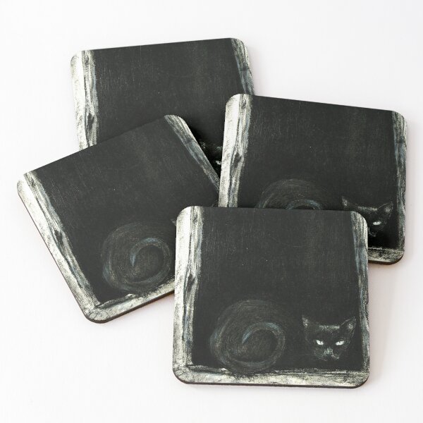 Item preview, Black cat designed and sold by MariaGuerrero.