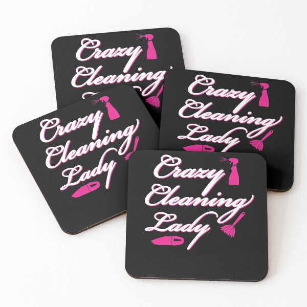 Item preview, Crazy Cleaning Lady designed and sold by AwesomeWorld1.