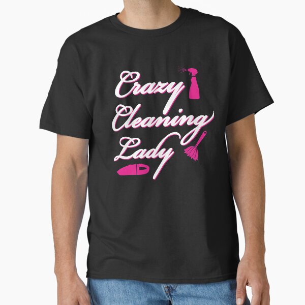 Item preview, Crazy Cleaning Lady designed and sold by AwesomeWorld1.