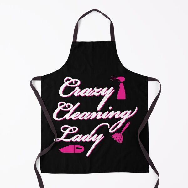 Item preview, Crazy Cleaning Lady designed and sold by AwesomeWorld1.