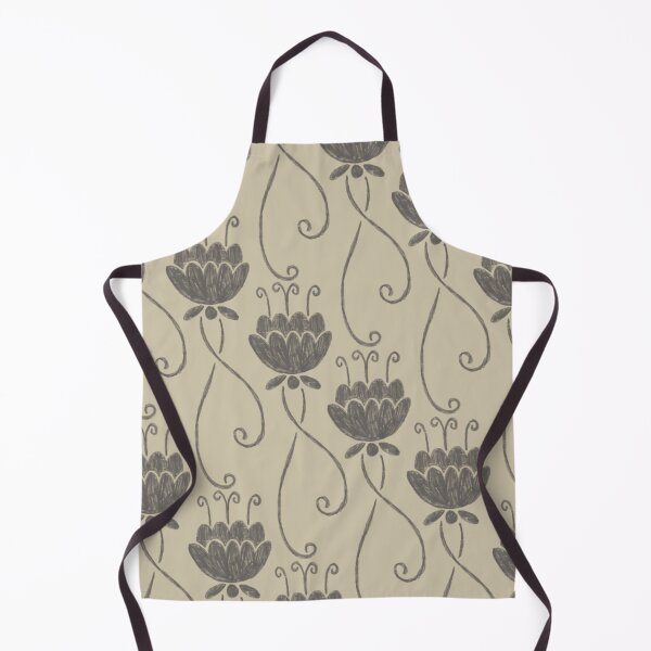 Item preview, Etched flowers pattern designed and sold by Happy Mouse Studio.