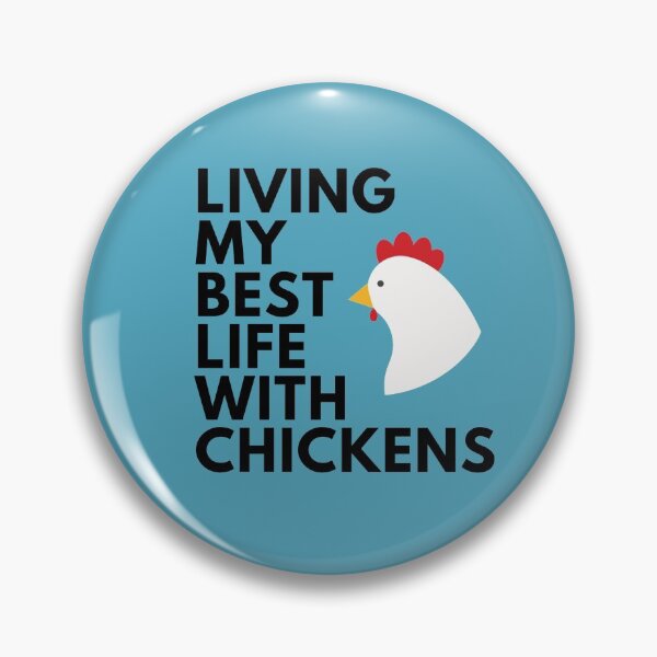 Item preview, Living My Best Life With Chickens  designed and sold by Cluckin' Mad.