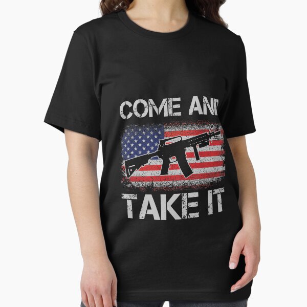 Item preview, Come And Take It Ar-15 American Flag Shirt designed and sold by Skechers7654.