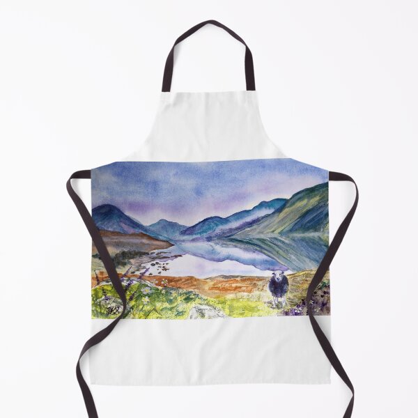Item preview, Langdale reflections: Watercolour painting of Wastwater designed and sold by Double Dutch Designs.