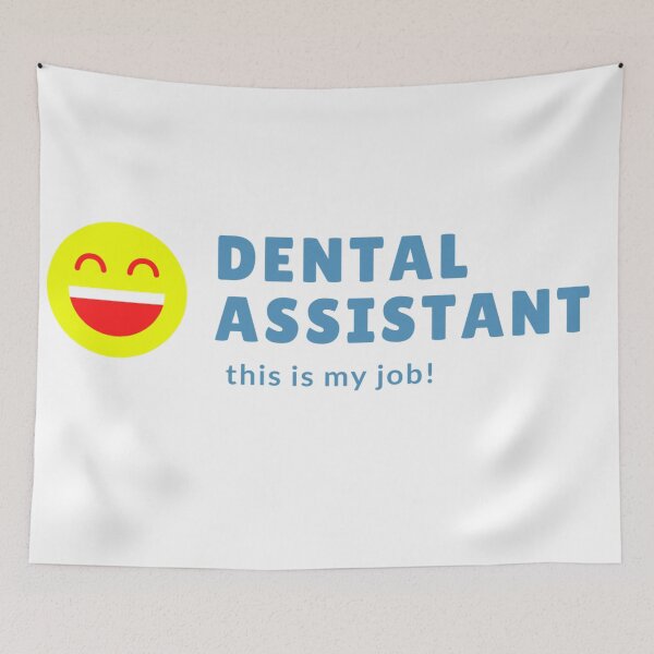 Item preview, Dental assistant, funny job. designed and sold by Samvy.