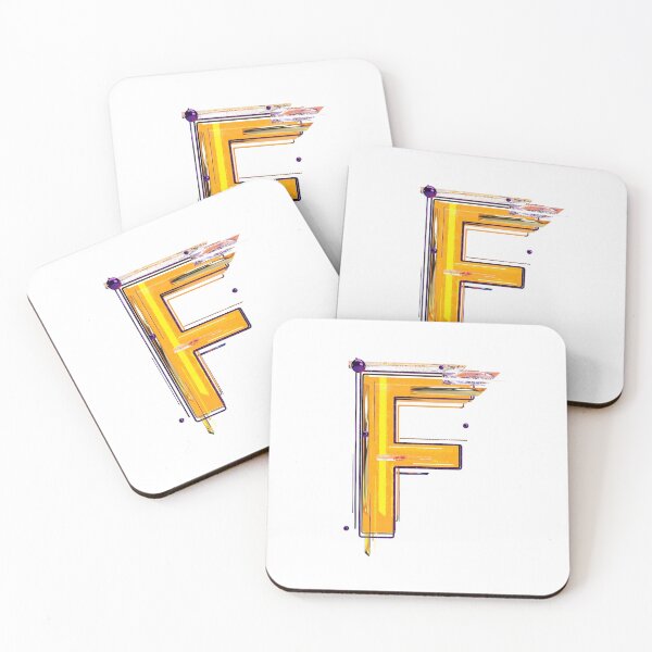 Item preview, F letter 3d render designed and sold by kisikoida.