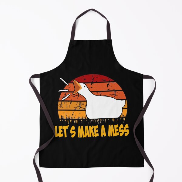 Item preview, vintage lets make a mess untitled goose art game white designed and sold by martinsellds95.