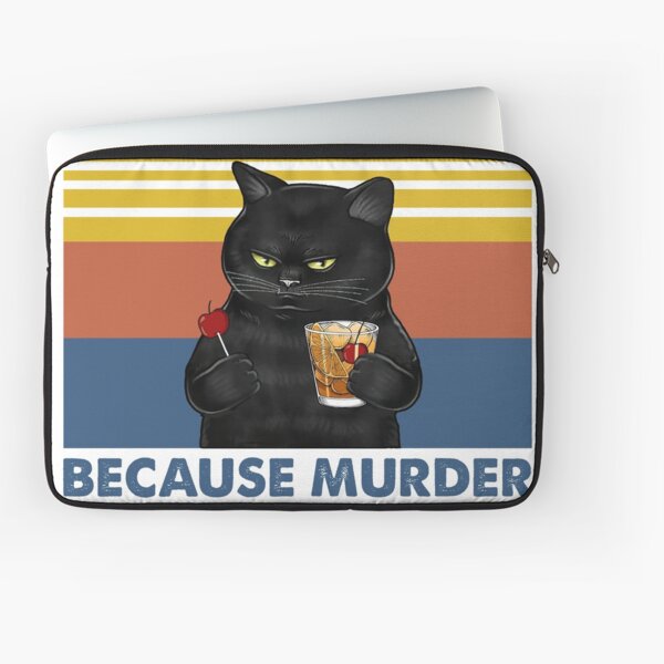 Item preview, Old Fashioned Because Murder Is Wrong Black Cat Vintage Shirt designed and sold by Newbalances70.