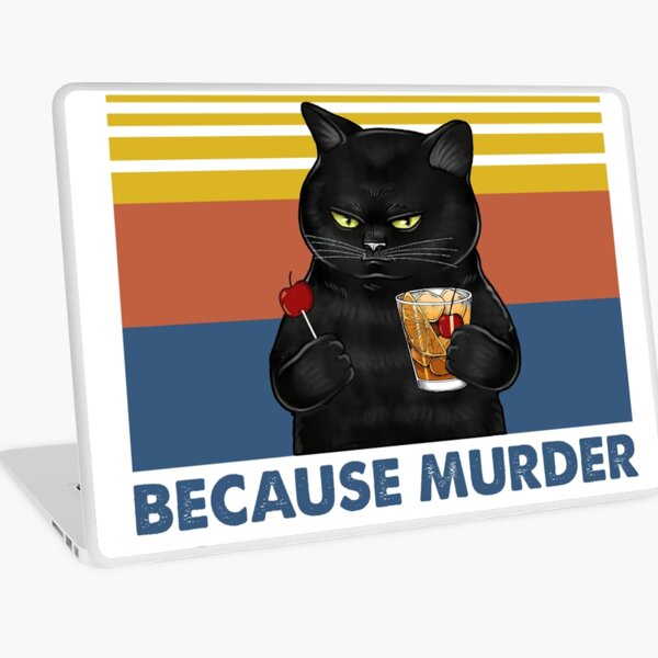 Item preview, Old Fashioned Because Murder Is Wrong Black Cat Vintage Shirt designed and sold by Newbalances70.