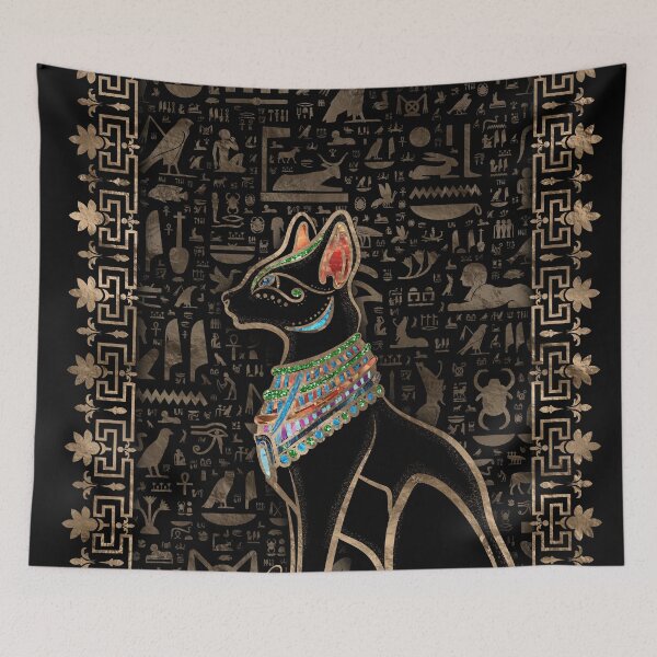 Item preview, Gato egipcio - Bastet designed and sold by k9printart.