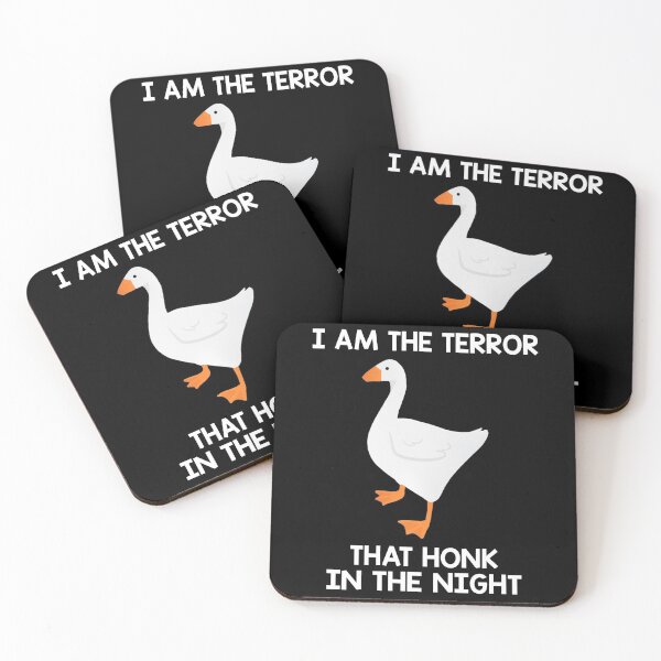 Item preview, I am the terror untitled goose art game white designed and sold by martinsellds95.