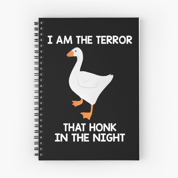 Item preview, I am the terror untitled goose art game white designed and sold by martinsellds95.