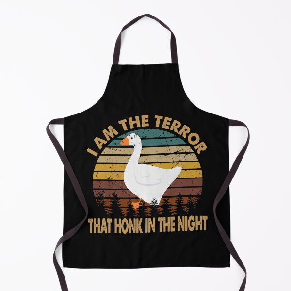 Item preview, Retro i am the terror untitled goose art game white designed and sold by martinsellds95.