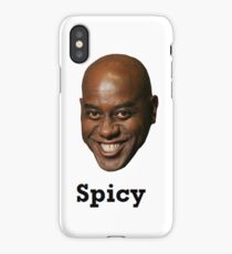 "Spicy" Ainsley Hariott Meme iPhone Case