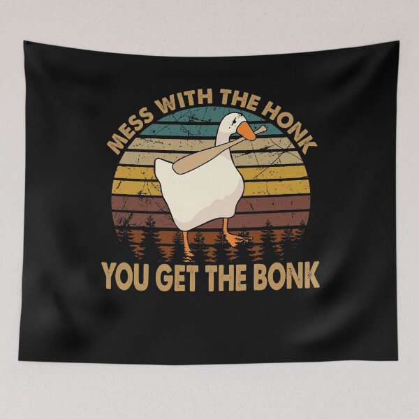 Item preview, you get the bonk untitled goose art game white designed and sold by martinsellds95.
