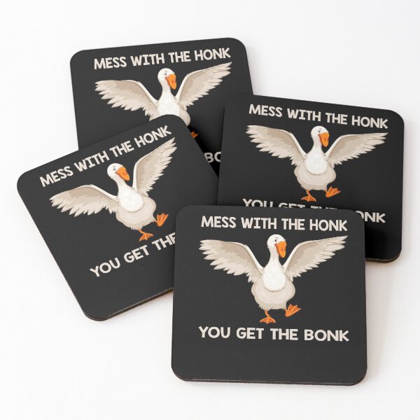 Item preview, fly honk mess with the untitled goose art game white designed and sold by martinsellds95.