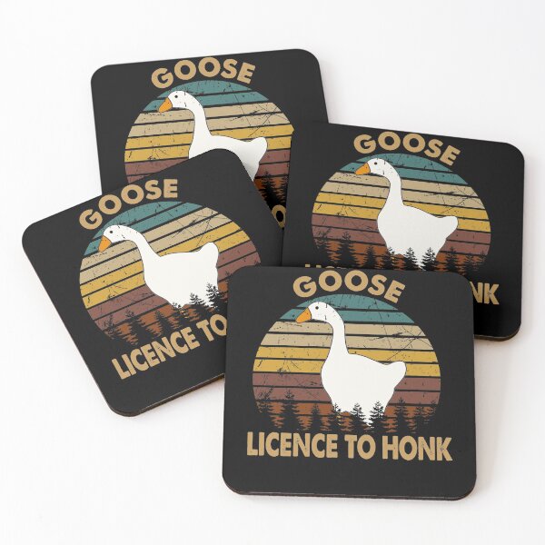 Item preview, retro licence to honk untitled goose art game white designed and sold by martinsellds95.