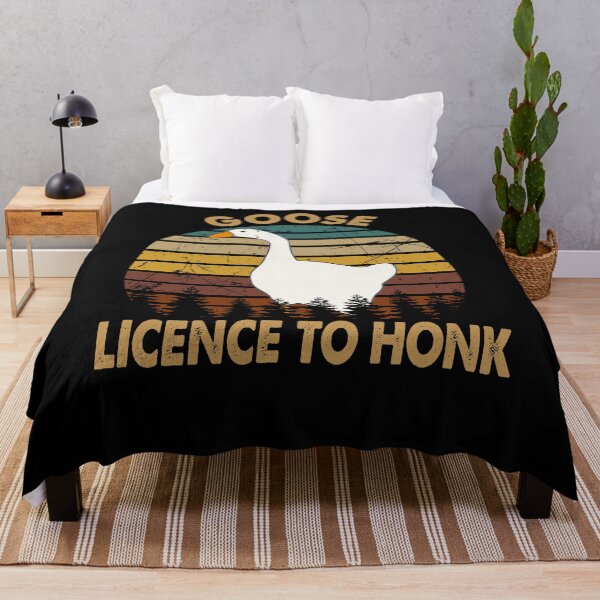 Item preview, retro licence to honk untitled goose art game white designed and sold by martinsellds95.