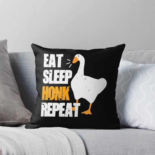 Item preview, Eat sleep honk repeat untitled goose art game white designed and sold by martinsellds95.