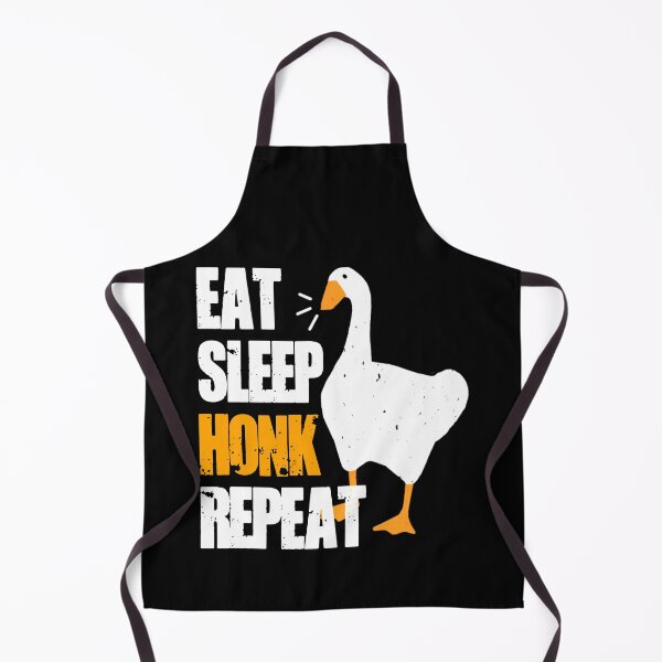 Item preview, Eat sleep honk repeat untitled goose art game white designed and sold by martinsellds95.