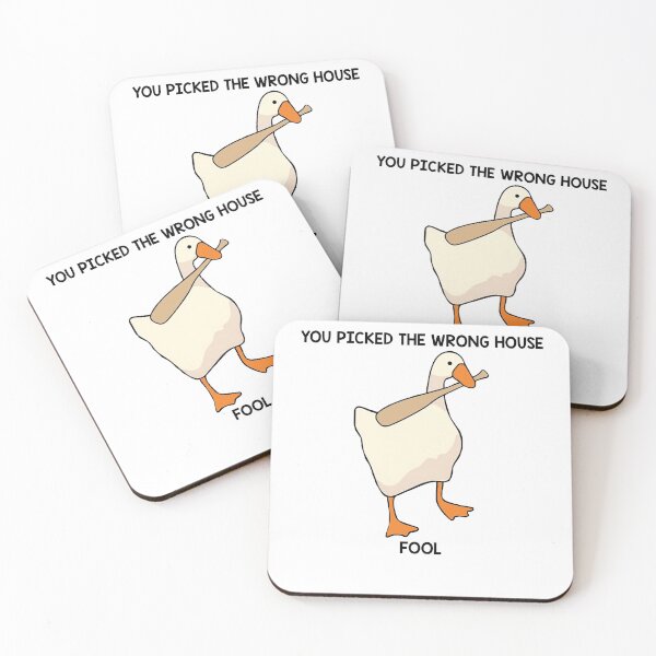 Item preview, You picked the wrong house untitled goose art game white designed and sold by martinsellds95.