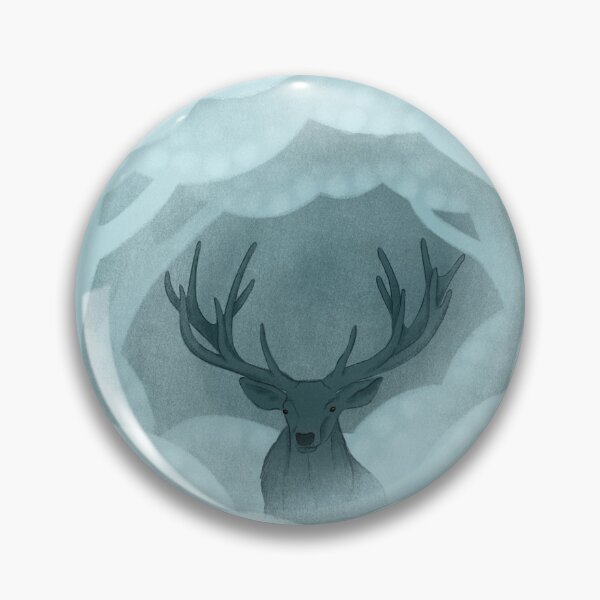 Item preview, Deer winter forest designed and sold by Jabalou.