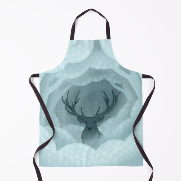 Item preview, Deer winter forest designed and sold by Jabalou.