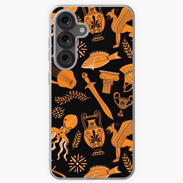 Item preview, Ancient Greek Red Figure Pottery Pattern designed and sold by AlexanderPetela.