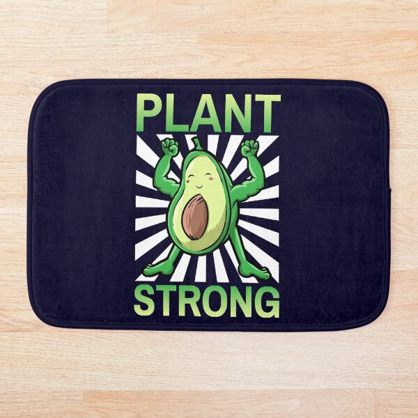 Item preview, Vegan Plant Strong, Avocado Plant Based Gym Strength Workout  designed and sold by GreenSlate.