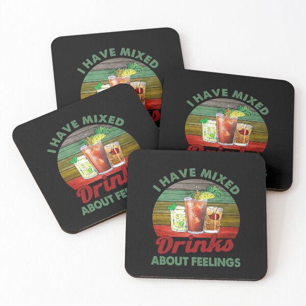 Item preview, I Have Mixed Drinks About Feelings Bartender designed and sold by cucai721.