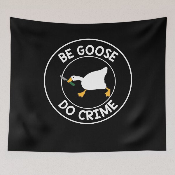 Item preview, be do crime untitled goose art game white designed and sold by martinsellds95.