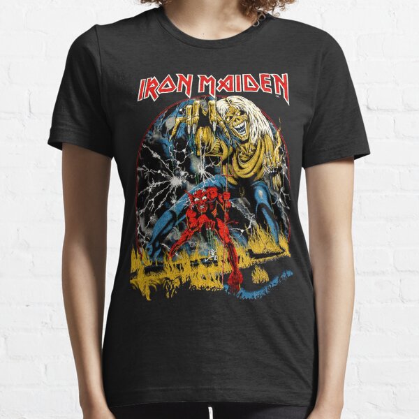 Camiseta Iron Maiden Vintage 1982 1 Camiseta esencial