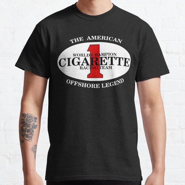 Cigarette Racing Team Power Boats BACK SIDE Classic T-Shirt