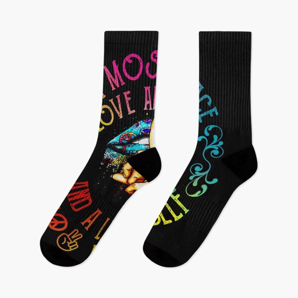 Item preview, I'm Mostly Peace Love And Light And A Little Go Fuck Yourself designed and sold by cucai721.