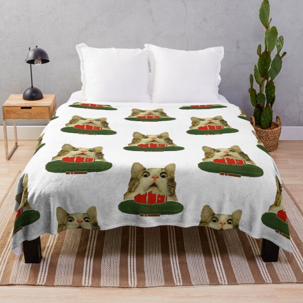 Item preview, What the Cat! - Cat vs. Cucumber designed and sold by beaugence.