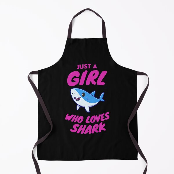 Item preview, just a girl who loves shark designed and sold by bas19101.