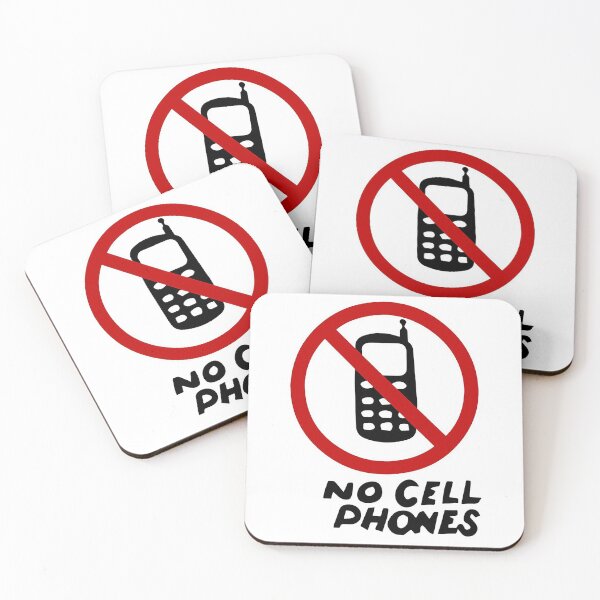 Item preview, No Cell Phones designed and sold by CarlMyles.