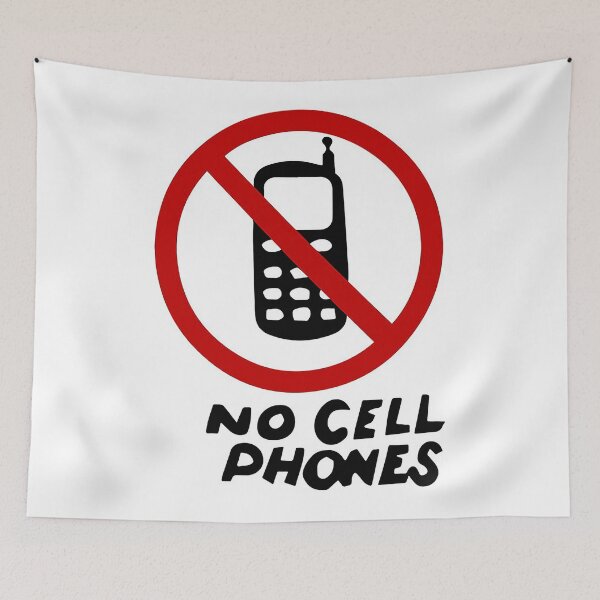 Item preview, No Cell Phones designed and sold by CarlMyles.