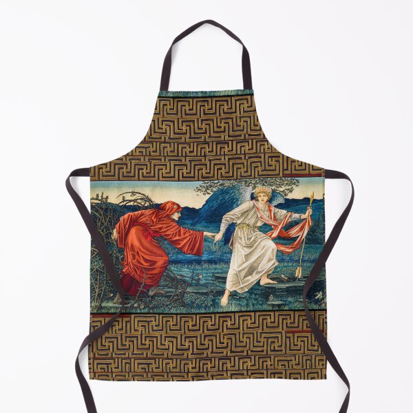Item preview, Love leading the Pilgrim ,Allegorical Art Nouveau Tapestry designed and sold by BulganLumini.