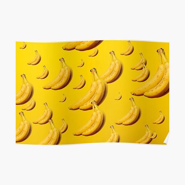 Roblox Banana Posters Redbubble