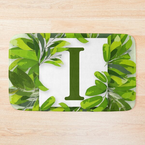 Item preview, Monogram I Foliage Frame | Wedding Letters | Floral Letter designed and sold by VinBasis.